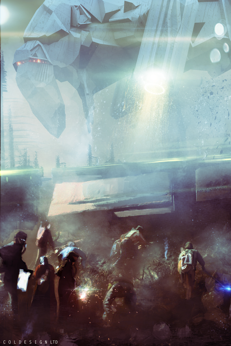 Illustration for article titled I Sure Hope There Aren't Any Giant Floating Robots Around...